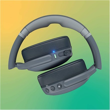 Skullcandy | Słuchawki bezprzewodowe | Crusher Evo | Bezprzewodowe | Nauszne | Z mikrofonem | Bezprzewodowe | Chill Grey Skullcandy | Słuchawki bezprzewodowe | Crusher Evo | Bezprzewodowe | Nauszne | Z mikrofonem | Bezprzewodowe | Chill Grey
