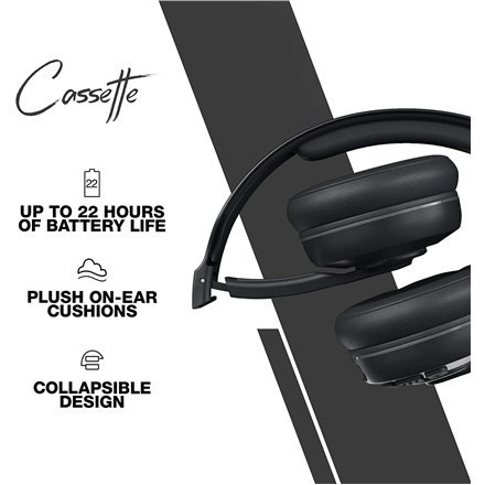 Skullcandy | Słuchawki bezprzewodowe | Kaseta | Bezprzewodowe / Przewodowe | Nauszne | Mikrofon | Bezprzewodowe | Czarne Skullcandy | Słuchawki bezprzewodowe | Kaseta | Bezprzewodowe / Przewodowe | Nauszne | Mikrofon | Bezprzewodowe | Czarne