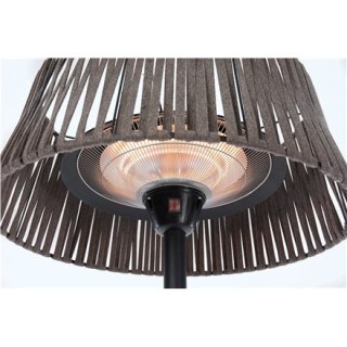 SUNRED | Grzejnik | ARTIX M-SO BROWN, Corda Bright Standing | Podczerwień | 2100 W | Brązowy | IP44