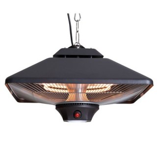 SUNRED | Grzejnik | CE17SQ-B, Spica Bright Wiszący | Podczerwień | 2000 W | Czarny | IP24