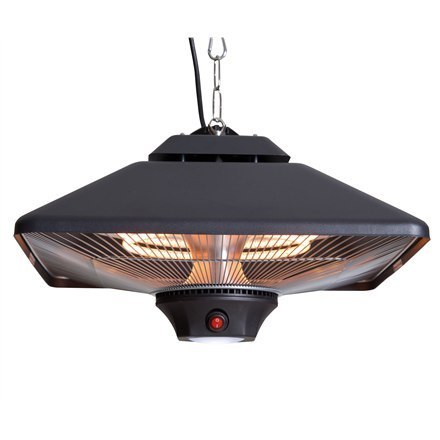 SUNRED | Grzejnik | CE17SQ-B, Spica Bright Wiszący | Podczerwień | 2000 W | Czarny | IP24 SUNRED | Grzejnik | CE17SQ-B, Spica Bright Wiszący | Podczerwień | 2000 W | Czarny | IP24