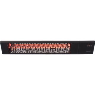 SUNRED | Grzejnik | PRO25W-SMART, Triangle Dark Smart Wall | Podczerwień | 2500 W | Czarny | IP55