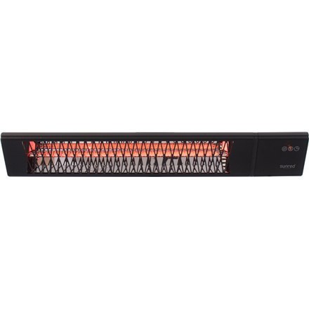 SUNRED | Grzejnik | PRO25W-SMART, Triangle Dark Smart Wall | Podczerwień | 2500 W | Czarny | IP55 SUNRED | Grzejnik | PRO25W-SMART, Triangle Dark Smart Wall | Podczerwień | 2500 W | Czarny | IP55