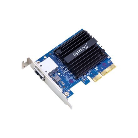 Synology | E10G18-T1 Jednoportowa karta interfejsu sieciowego 10Gb RJ45 PCIe | PCIe 3.0 x4 Synology | E10G18-T1 Jednoportowa karta interfejsu sieciowego 10Gb RJ45 PCIe | PCIe 3.0 x4