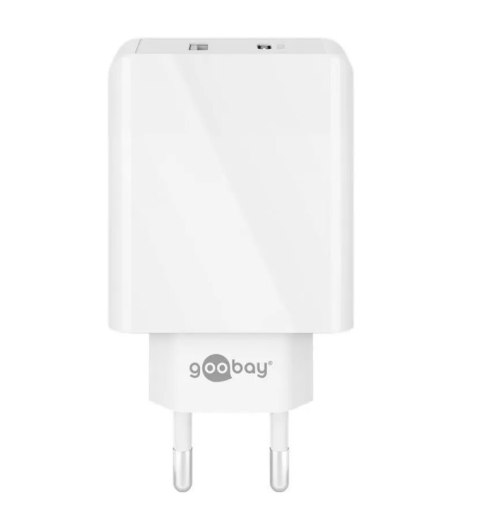 Szybka ładowarka Goobay | Dual USB-C PD (30 W) | 61674 Szybka ładowarka Goobay | Dual USB-C PD (30 W) | 61674