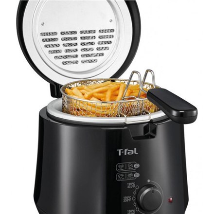 TEFAL | FF230831 | Principio Frytkownica | Moc 1000 W | Pojemność 1,2 L | Czarny TEFAL | FF230831 | Principio Frytkownica | Moc 1000 W | Pojemność 1,2 L | Czarny