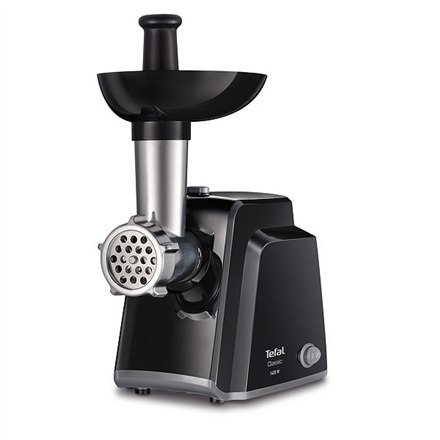 TEFAL | Maszynka do mielenia mięsa | NE105838 | Czarny | 1400 W | Liczba prędkości 1 | Wydajność (kg/min) 1,7 | Zestaw zawiera 3 TEFAL | Maszynka do mielenia mięsa | NE105838 | Czarny | 1400 W | Liczba prędkości 1 | Wydajność (kg/min) 1,7 | Zestaw zawiera 3