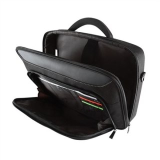 Targus | Classic+ | Pasuje do rozmiaru 15,6 " | Messenger - Briefcase | Czarny/Czerwony | Pasek na ramię
