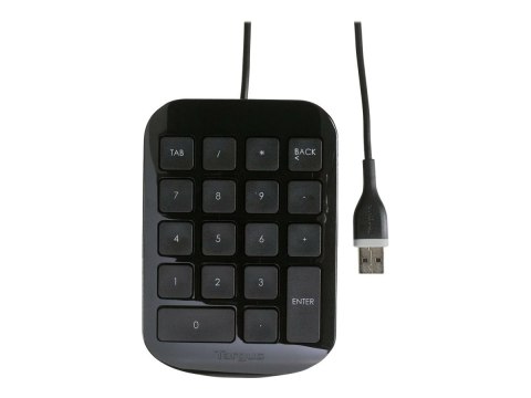 Targus Numeric Keypad USB Wired, Black | Targus Targus Numeric Keypad USB Wired, Black | Targus