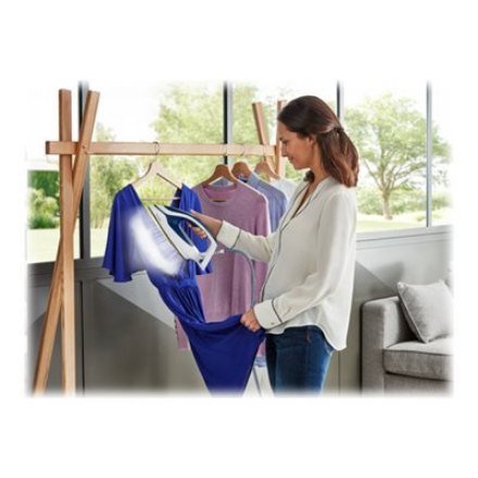 TEFAL GV9221E0 Ironing System Pro Express Protect, Blue/White TEFAL GV9221E0 Ironing System Pro Express Protect, Blue/White
