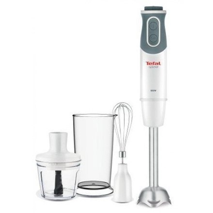 TEFAL | Optichef 3-w-1 HB643138 | Blender | Blender ręczny | 800 W | Liczba prędkości 20 | Tryb Turbo | Rozdrabniacz | Biały/Sza TEFAL | Optichef 3-w-1 HB643138 | Blender | Blender ręczny | 800 W | Liczba prędkości 20 | Tryb Turbo | Rozdrabniacz | Biały/Sza