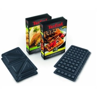 TEFAL | SW852D12 | Opiekacz do kanapek | 700 W | Liczba płyt 2 | Liczba ciastek 2 | Stal nierdzewna