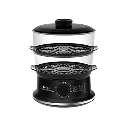 TEFAL | VC140135 Parowar spożywczy | Czarny | 900 W | Liczba koszy 2 TEFAL | VC140135 Parowar spożywczy | Czarny | 900 W | Liczba koszy 2