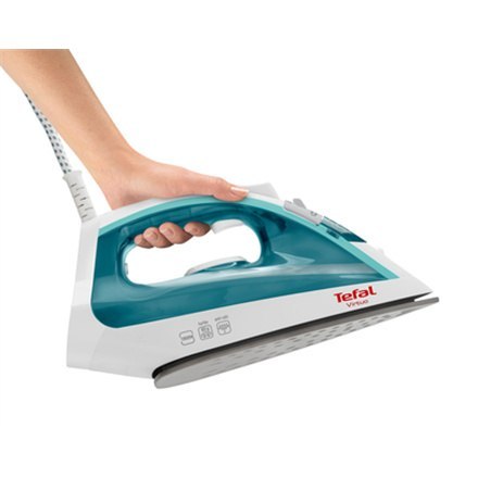 TEFAL | Żelazko parowe | FV1710 | Żelazko parowe | 1800 W | Pojemność zbiornika wody 200 ml | Ciągła para 24 g/min | Wydajność u TEFAL | Żelazko parowe | FV1710 | Żelazko parowe | 1800 W | Pojemność zbiornika wody 200 ml | Ciągła para 24 g/min | Wydajność u