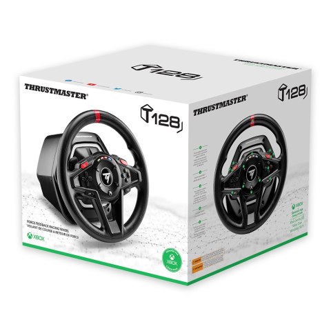 Thrustmaster | Kierownica | T128-X | Czarna | Kierownica do gier wyścigowych Thrustmaster | Kierownica | T128-X | Czarna | Kierownica do gier wyścigowych