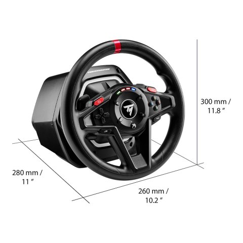 Thrustmaster | Kierownica | T128-X | Czarna | Kierownica do gier wyścigowych Thrustmaster | Kierownica | T128-X | Czarna | Kierownica do gier wyścigowych