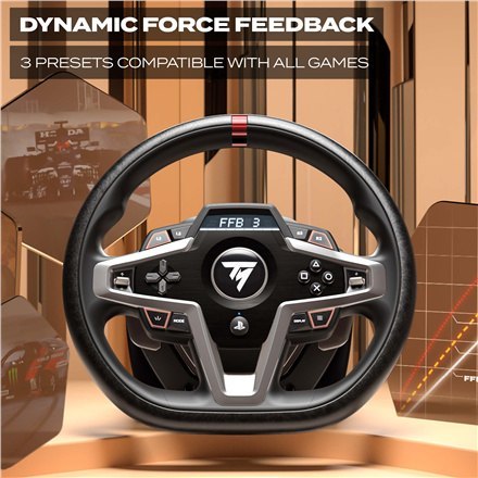 Thrustmaster | Kierownica | T248P | Czarna | Kierownica do gier wyścigowych Thrustmaster | Kierownica | T248P | Czarna | Kierownica do gier wyścigowych