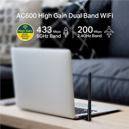TP-LINK | Archer T2U Plus | Karta sieciowa | IEEE 802.11b | IEEE 802.11a | IEEE 802.11g | IEEE 802.11n | IEEE 802.11ac | USB 2.0 TP-LINK | Archer T2U Plus | Karta sieciowa | IEEE 802.11b | IEEE 802.11a | IEEE 802.11g | IEEE 802.11n | IEEE 802.11ac | USB 2.0