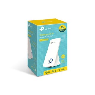 TP-LINK | Extender | TL-WA850RE | 802.11n | 2.4GHz | 300 Mbit/s | 10/100 Mbit/s | Porty Ethernet LAN (RJ-45) 1 | MU-MiMO Nie | B