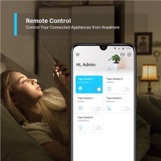 TP-LINK | Mini inteligentne gniazdo Wi-Fi | Tapo P100 (1-pak) | Biały