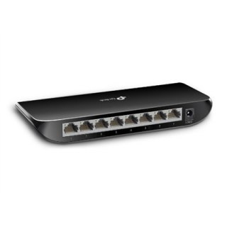 TP-LINK | Przełącznik | TL-SG1008D | Niezarządzalny | Desktop | 1 Gb/s (RJ-45) ilość portów 8 | Typ zasilania Zewnętrzny | 36 mi