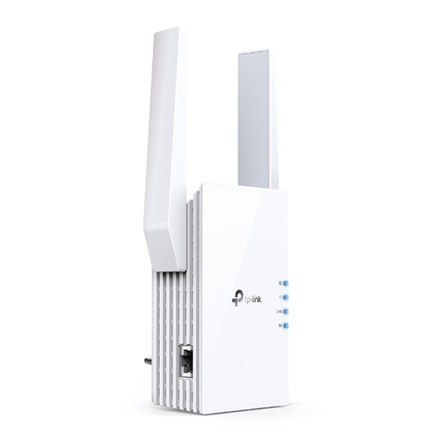 TP-LINK | Range Extender | RE605X | 802.11ax | Mesh Support No | 574+1201 Mbit/s | 10/100/1000 Mbit/s | Ethernet LAN (RJ-45) por TP-LINK | Range Extender | RE605X | 802.11ax | Mesh Support No | 574+1201 Mbit/s | 10/100/1000 Mbit/s | Ethernet LAN (RJ-45) por