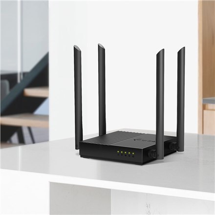 TP-LINK | Router Wi-Fi AC1200 Wireless MU-MIMO | Archer C64 | 802.11ac | 867+400 Mbit/s | Mbit/s | Porty Ethernet LAN (RJ-45) 4 TP-LINK | Router Wi-Fi AC1200 Wireless MU-MIMO | Archer C64 | 802.11ac | 867+400 Mbit/s | Mbit/s | Porty Ethernet LAN (RJ-45) 4