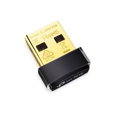 TP-LINK | TL-WN725N | Karta sieciowa | IEEE 802.11b | IEEE 802.11g | IEEE 802.11n | USB 2.0 TP-LINK | TL-WN725N | Karta sieciowa | IEEE 802.11b | IEEE 802.11g | IEEE 802.11n | USB 2.0