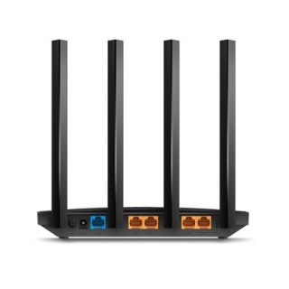 TP-Link Archer C6 - router bezprzewodowy - Wi-Fi 5 - desktop | 4-portowy switch | AC1200 | 2,4 GHz / 5 GHz