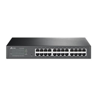 TP-Link JetStream TL-SG1024DE - przełącznik - 24 porty - do montażu w szafie rack