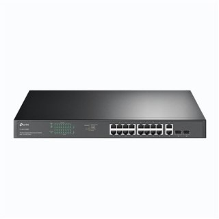 TP-Link JetStream TL-SG1218MP - V1 - przełącznik - 18 portów - do montażu w szafie rack