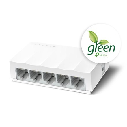 TP-Link LiteWave LS1005 - przełącznik - 5 portów - niezarządzalny TP-Link LiteWave LS1005 - przełącznik - 5 portów - niezarządzalny
