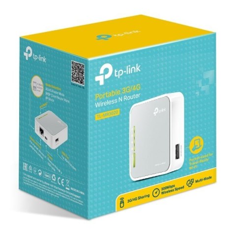 TP-Link TL-MR3020 - router bezprzewodowy - Wi-Fi - desktop | 2,4 GHz TP-Link TL-MR3020 - router bezprzewodowy - Wi-Fi - desktop | 2,4 GHz