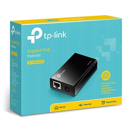 TP-Link TL-POE150S - PoE injector | 1 x RJ-45 | 48 V TP-Link TL-POE150S - PoE injector | 1 x RJ-45 | 48 V