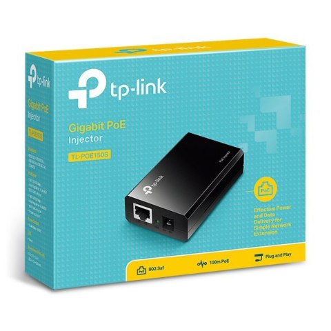 TP-Link TL-POE150S - PoE injector | 1 x RJ-45 | 48 V TP-Link TL-POE150S - PoE injector | 1 x RJ-45 | 48 V