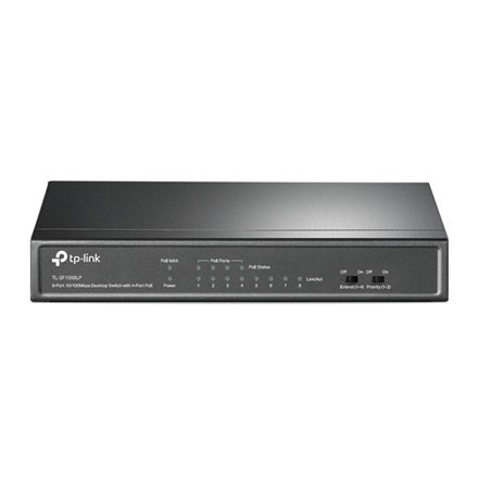 TP-Link TL-SF1008LP - V1 - przełącznik - 8 portów - niezarządzalny TP-Link TL-SF1008LP - V1 - przełącznik - 8 portów - niezarządzalny