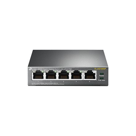 TP-Link TL-SG1005P - przełącznik - 5 portów - niezarządzalny