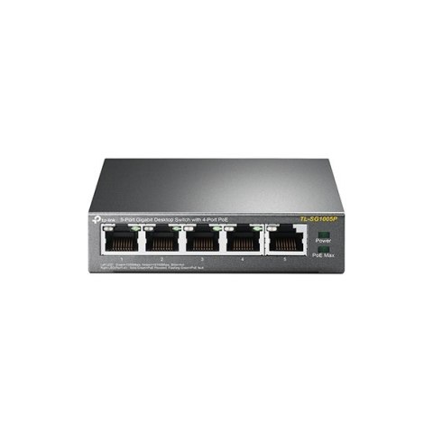 TP-Link TL-SG1005P - przełącznik - 5 portów - niezarządzalny