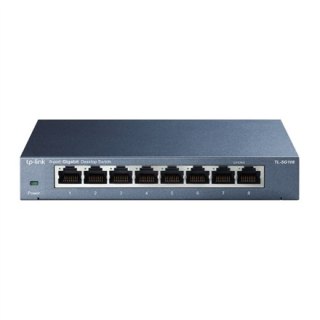 TP-Link TL-SG108 8-portowy metalowy przełącznik gigabitowy - 8 portów - niezarządzalny
