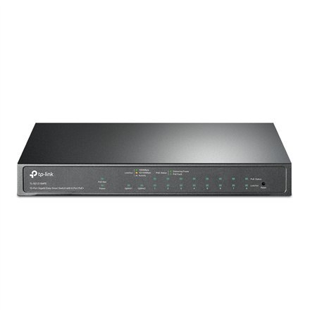 TP-Link TL-SG1210MPE V2 - przełącznik - 10 portów - smart TP-Link TL-SG1210MPE V2 - przełącznik - 10 portów - smart