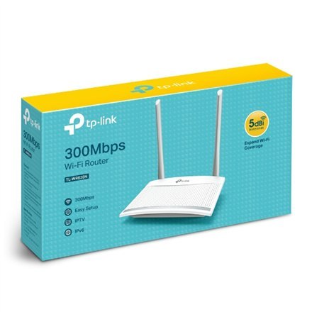 TP-Link TL-WR820N - router bezprzewodowy - Wi-Fi - desktop | 2-portowy switch | 2,4 GHz TP-Link TL-WR820N - router bezprzewodowy - Wi-Fi - desktop | 2-portowy switch | 2,4 GHz