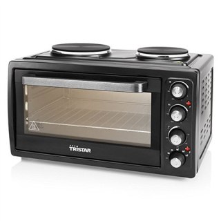 Tristar | Mini piekarnik elektryczny | OV-1443 | Zintegrowany zegar | 38 L | Blat | 3100 W | Czarny