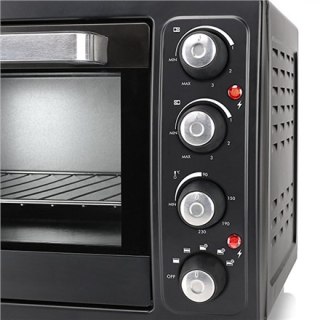 Tristar | Mini piekarnik elektryczny | OV-1443 | Zintegrowany zegar | 38 L | Blat | 3100 W | Czarny