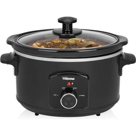 Tristar | VS-3915 | Slowcooker | 180 W | 3,5 L | Liczba programów 3 | Czarny Tristar | VS-3915 | Slowcooker | 180 W | 3,5 L | Liczba programów 3 | Czarny