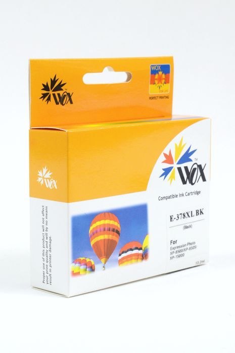 Tusz Wox Black EPSON 378XL zamiennik C13T37914010 (C13T37814010) Tusz Wox Black EPSON 378XL zamiennik C13T37914010 (C13T37814010)