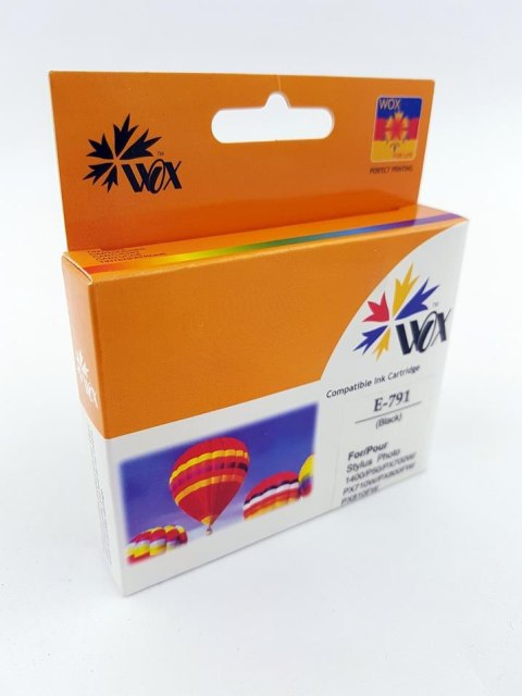 Tusz Wox Black EPSON T0791 zamiennik C13T07914010 Tusz Wox Black EPSON T0791 zamiennik C13T07914010