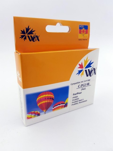 Tusz Wox Red Canon PGI 9R zamiennik PGI-9R Tusz Wox Red Canon PGI 9R zamiennik PGI-9R