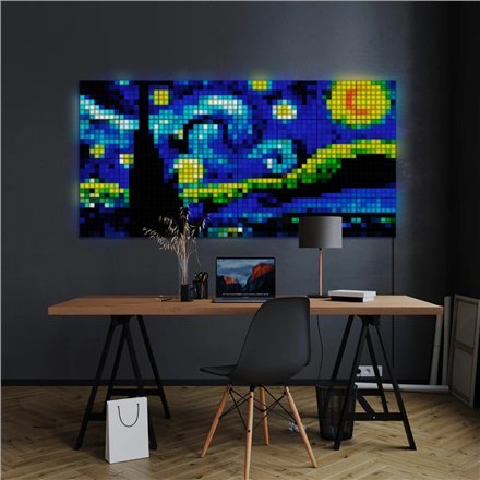 Twinkly Squares Smart LED Panels Expansion pack (3 panele) Twinkly | Squares Smart LED Panels Expansion pack (3 panele) | RGB - Twinkly Squares Smart LED Panels Expansion pack (3 panele) Twinkly | Squares Smart LED Panels Expansion pack (3 panele) | RGB -