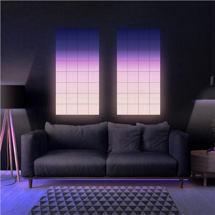 Twinkly Squares Smart LED Panels Expansion pack (3 panele) Twinkly | Squares Smart LED Panels Expansion pack (3 panele) | RGB - Twinkly Squares Smart LED Panels Expansion pack (3 panele) Twinkly | Squares Smart LED Panels Expansion pack (3 panele) | RGB -