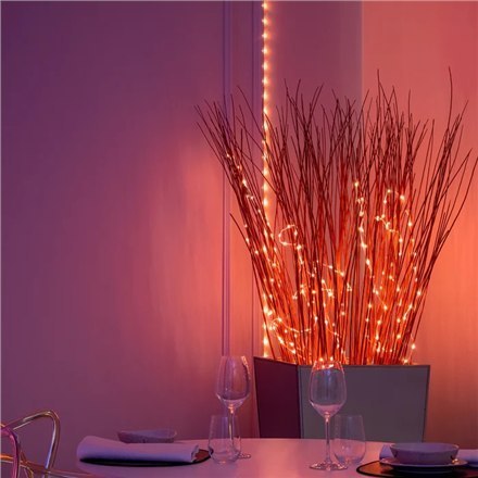 Twinkly|Dots Smart LED Lights 60 RGB (Multicolor), zasilane przez USB, 3m, przezroczyste|RGB - 16M+ kolorów Twinkly|Dots Smart LED Lights 60 RGB (Multicolor), zasilane przez USB, 3m, przezroczyste|RGB - 16M+ kolorów